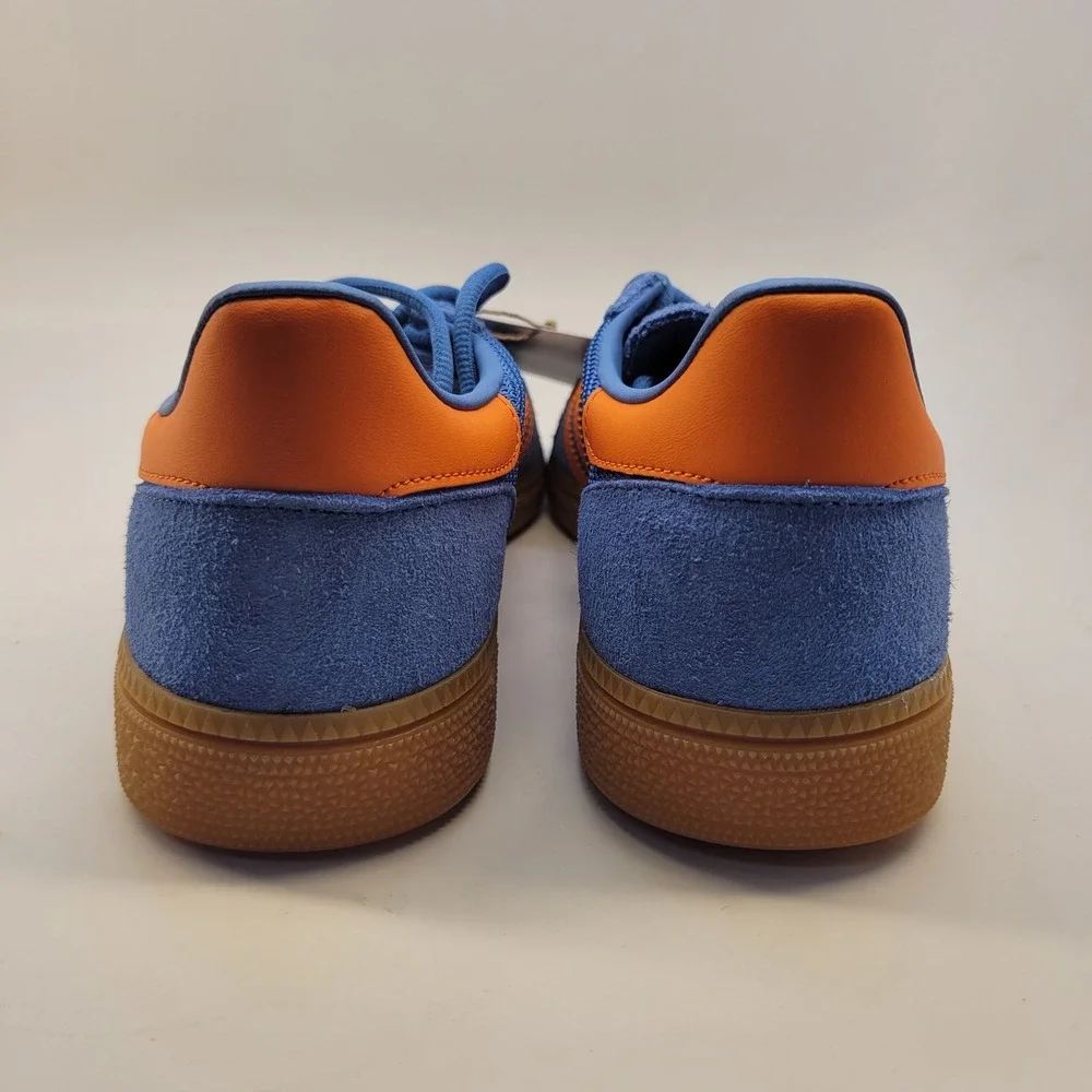 Adidas Handball Spezial Mens Shoes Focus Blue Orange Gum JH5445 Size 8